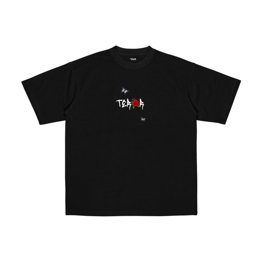 FLORAL DEATH" – Limited Drop 011 Oversized Tee