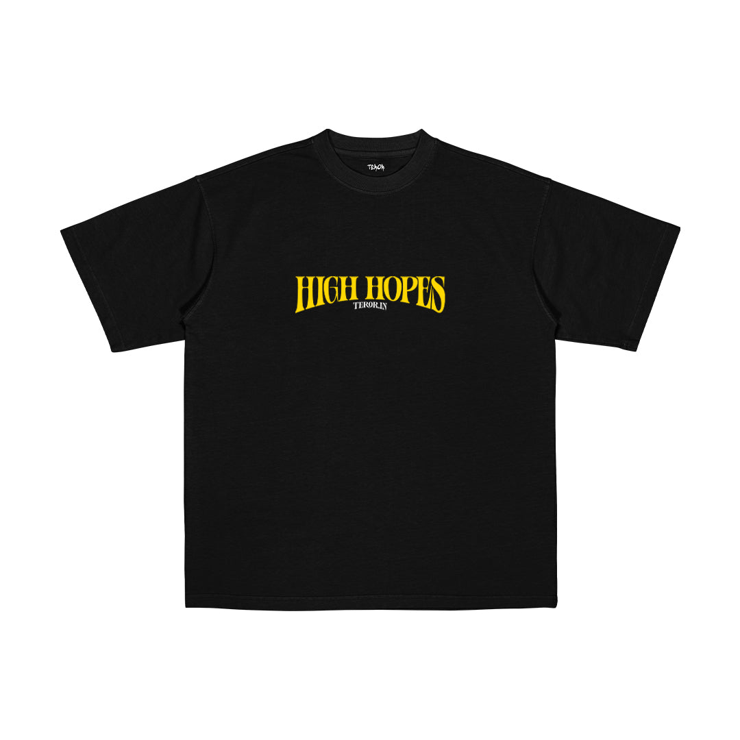 HIGH HOPES – Oversized Graphic Tee