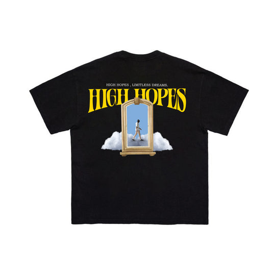 HIGH HOPES – Oversized Graphic Tee